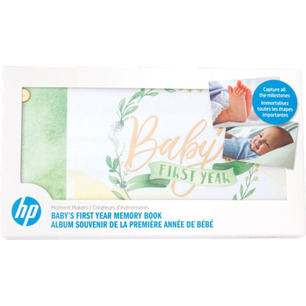 Brand new HP baby first year photo memory book